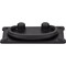 Elements 3" Center-to-Center Matte Black Rectangle Verona Cabinet Drop Pull R1011MB - alternate 2